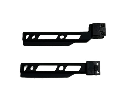 Folding Buffer Tube by CHISEL MACHINING offers rugged 6061 aluminum, adjustable length, two cheek heights, and a robust hinge for compact, ergonomic shooting.